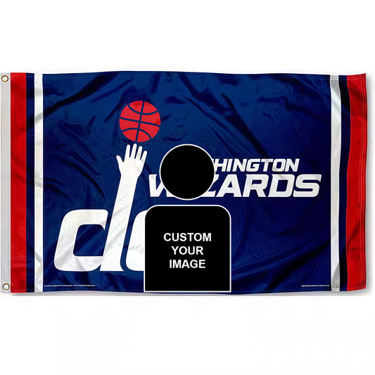 Washington Wizards DC Flag Custom Image