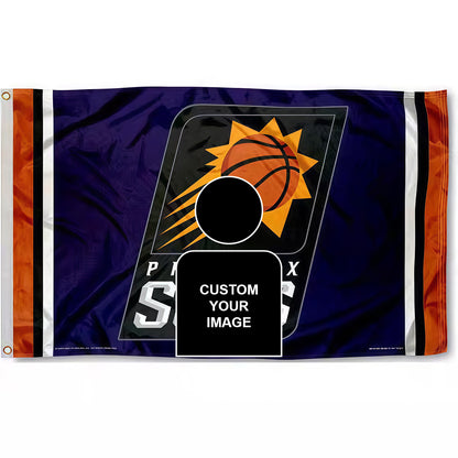 Michael Jackson X Phoenix Suns Classic Flag Custom Image