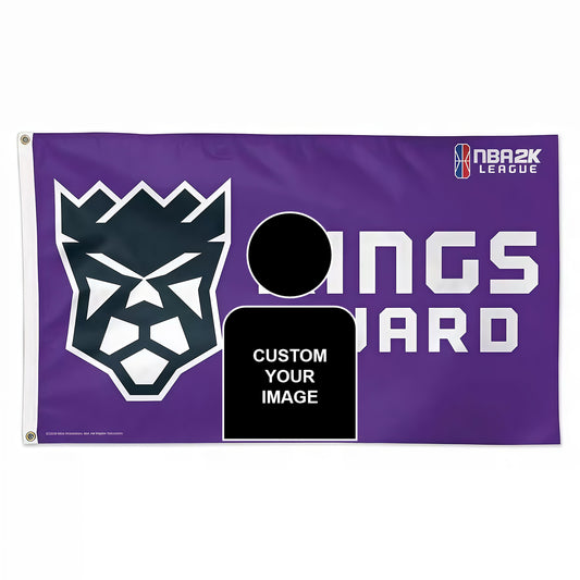 Sacramento Kings Classic Flag Custom Image