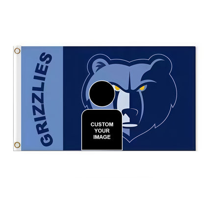 Memphis Grizzlies Original Flag Custom Image