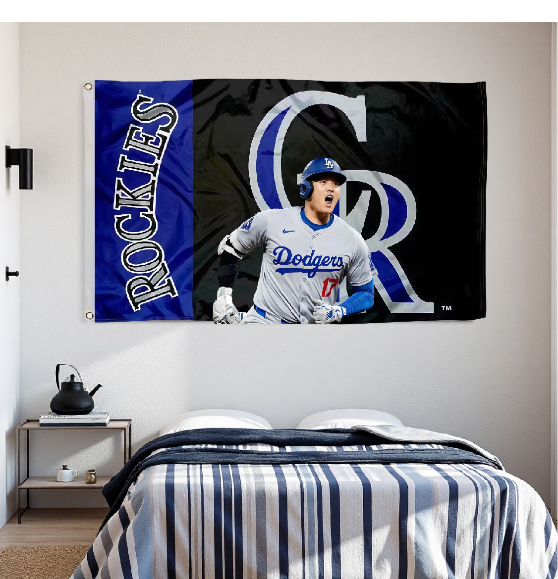 Colorado Rockies Classic Flag Custom Image