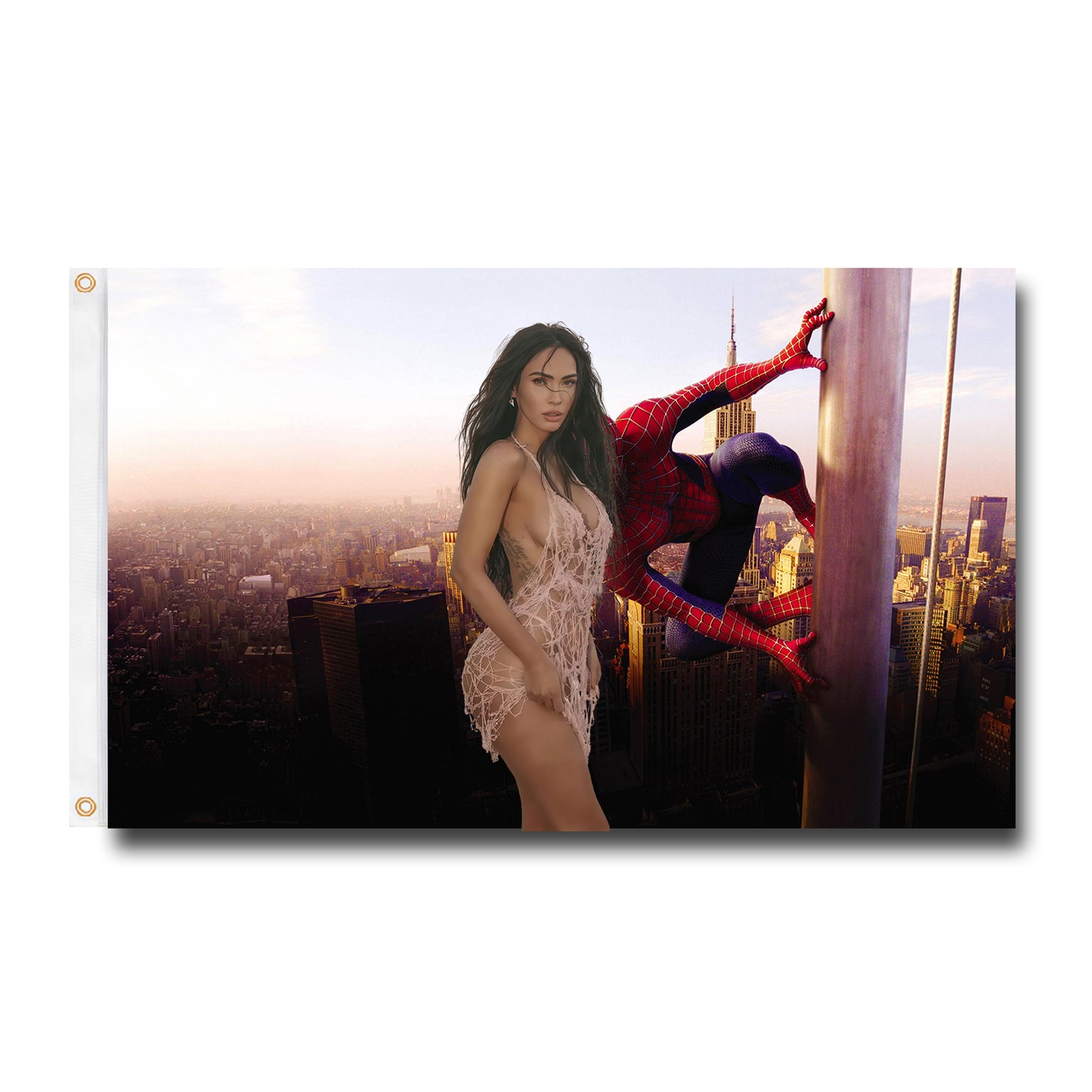 Spiderman Flag Custom Image