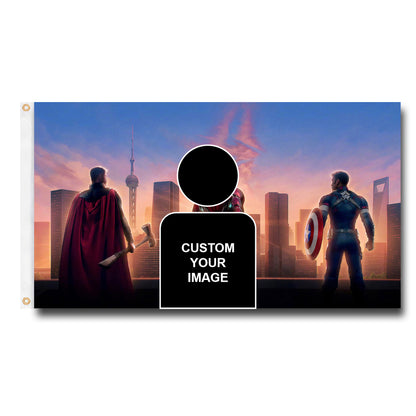 Bigthree Flag Custom Image