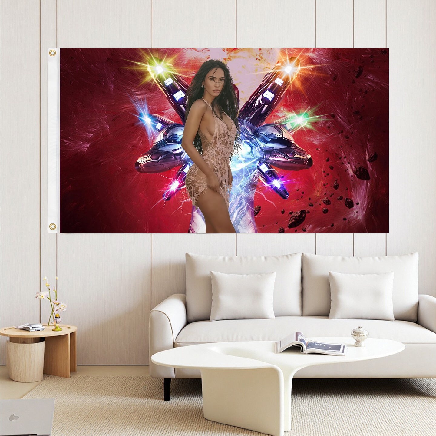 Ironman Flag Custom Image
