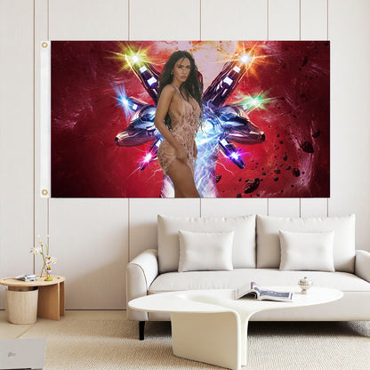 Ironman Flag Custom Image