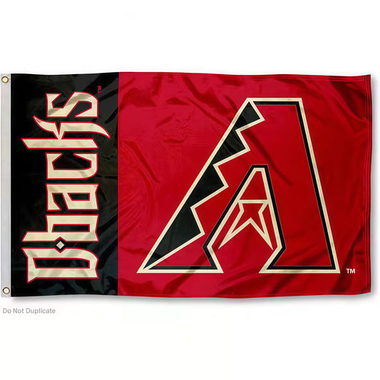 Arizona Diamondbacks Flag Custom Image