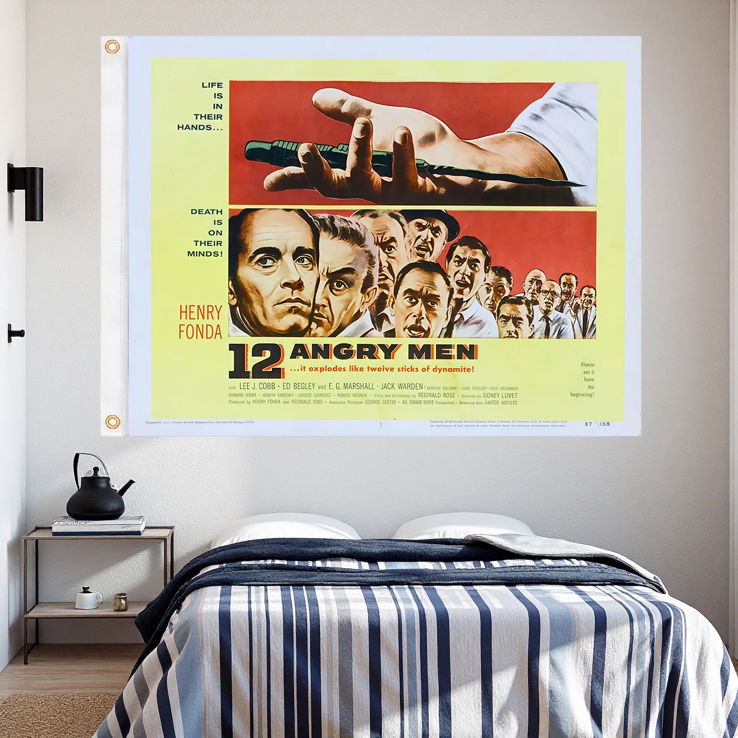 12 Angry Man Flag Custom Image