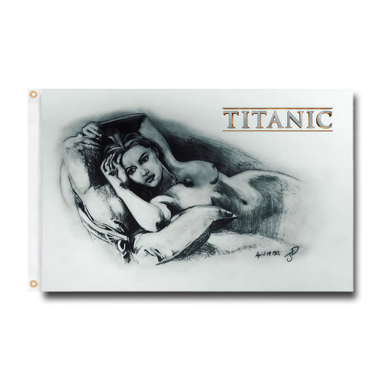 Titanic Flag Custom Image