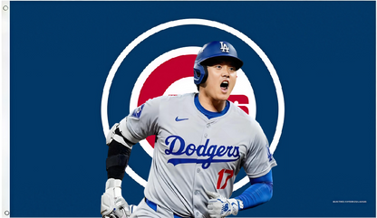 Chicago Cubs Flag Custom Image