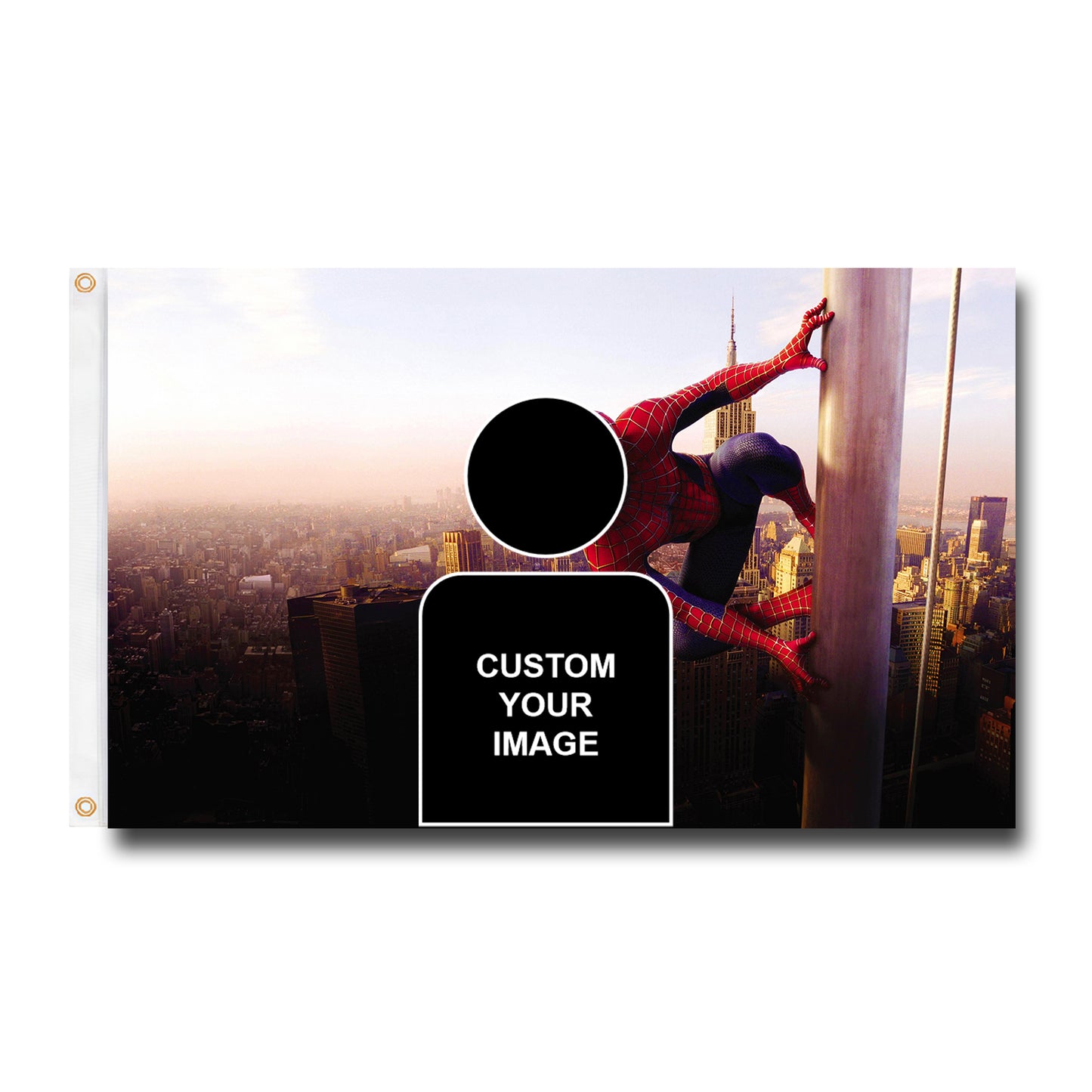 Spiderman Flag Custom Image