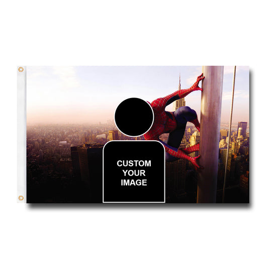 Spiderman Flag Custom Image