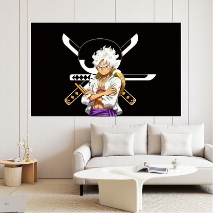 Roronoa Zoro Flag Custom Image