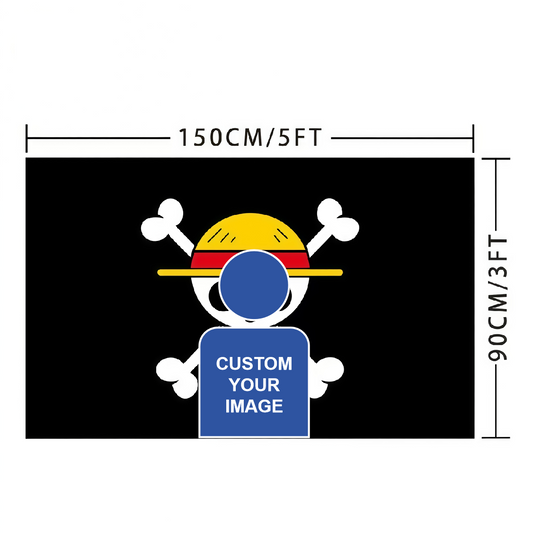 Luffy Flag Custom Image