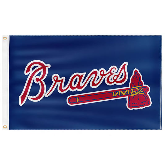 Atlanta Braves Flag Custom Image