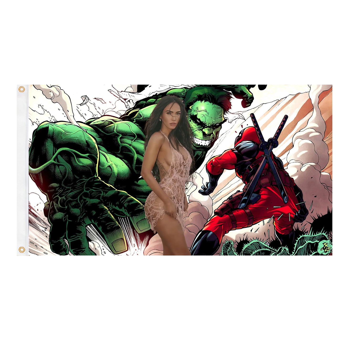 Deadpool Flag Custom Image