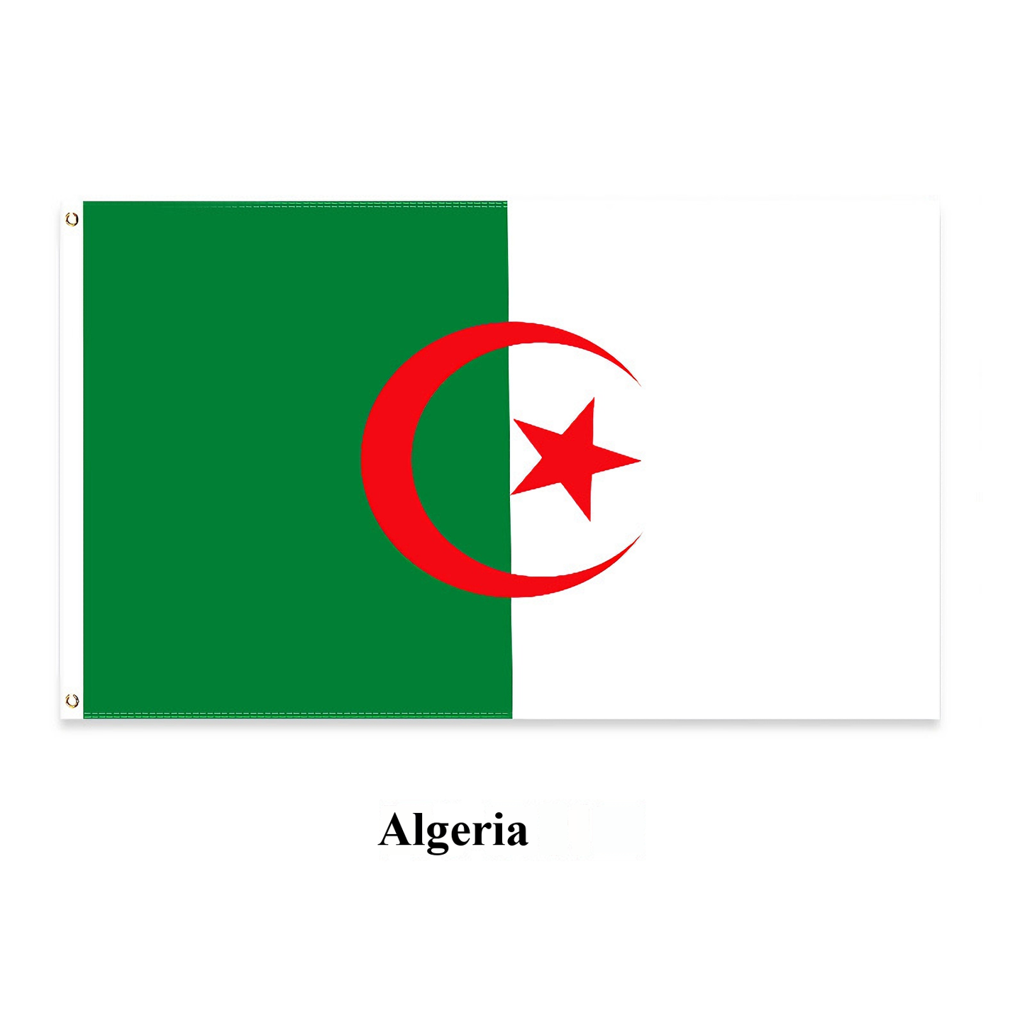 Imagen personalizada de la bandera de Argelia