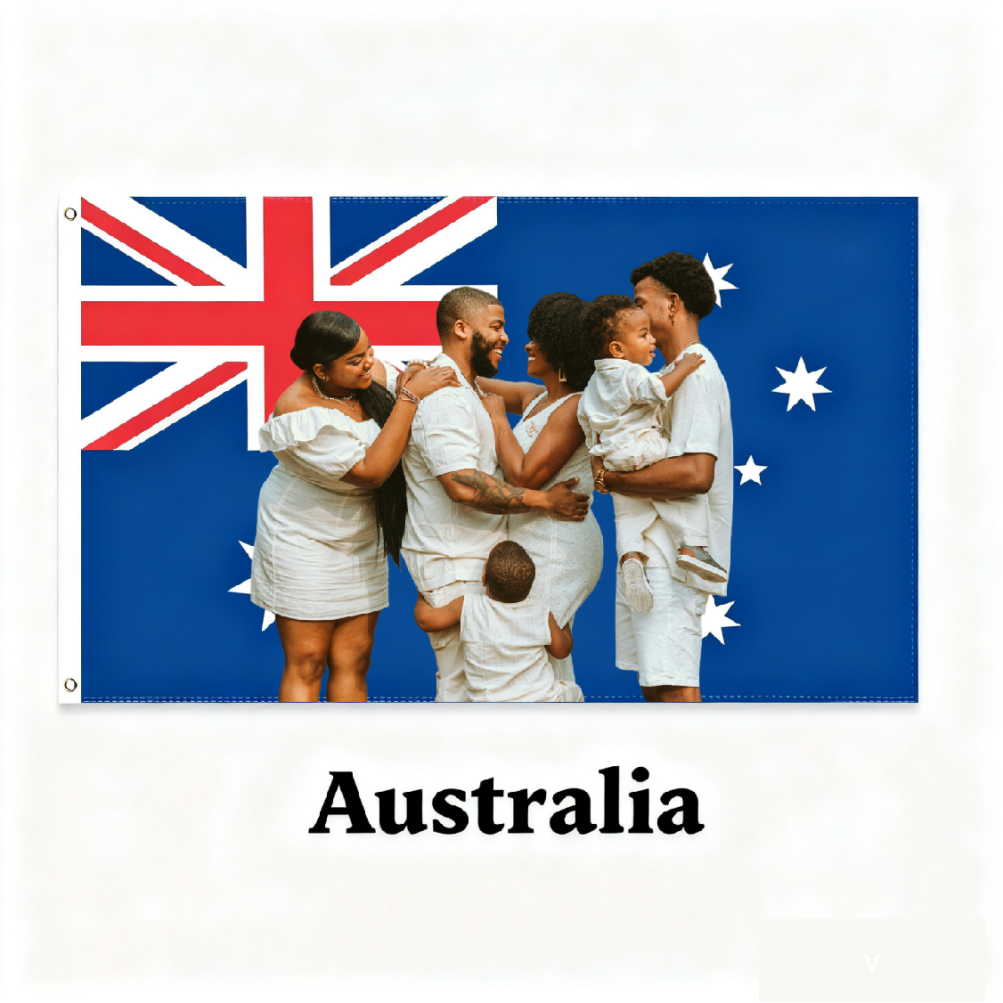 Australia Flag Custom Image
