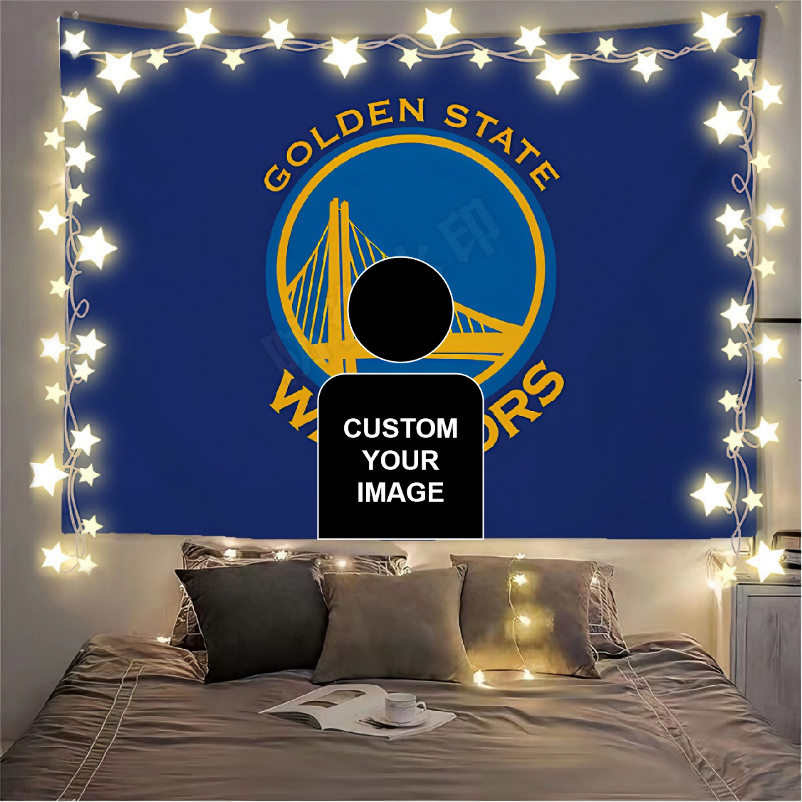 Golden State Warriors Flag Custom Image
