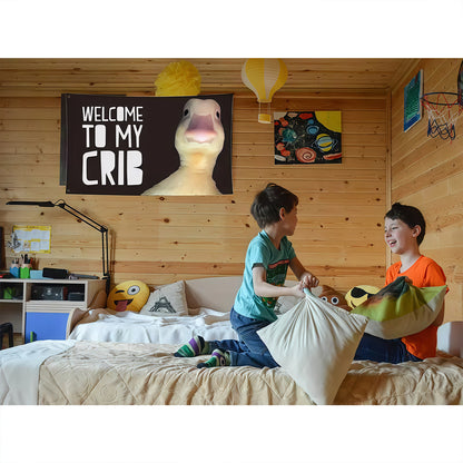 Welcome to My Crib2 Flag Custom Image