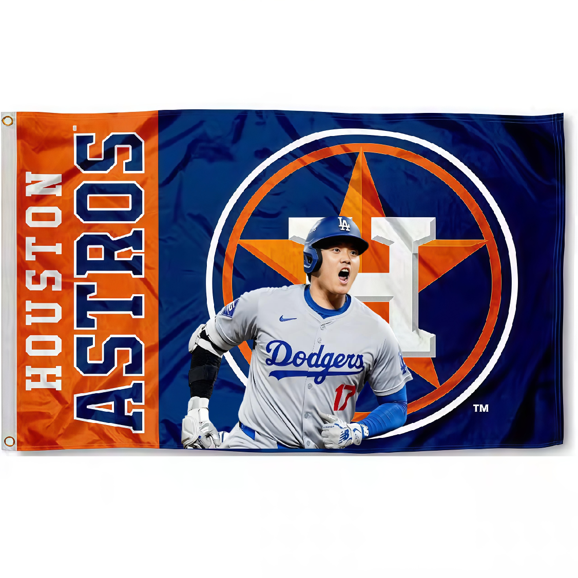 Houston Astros Flag Custom Image