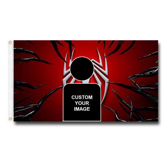Spiderman Flag Custom Image