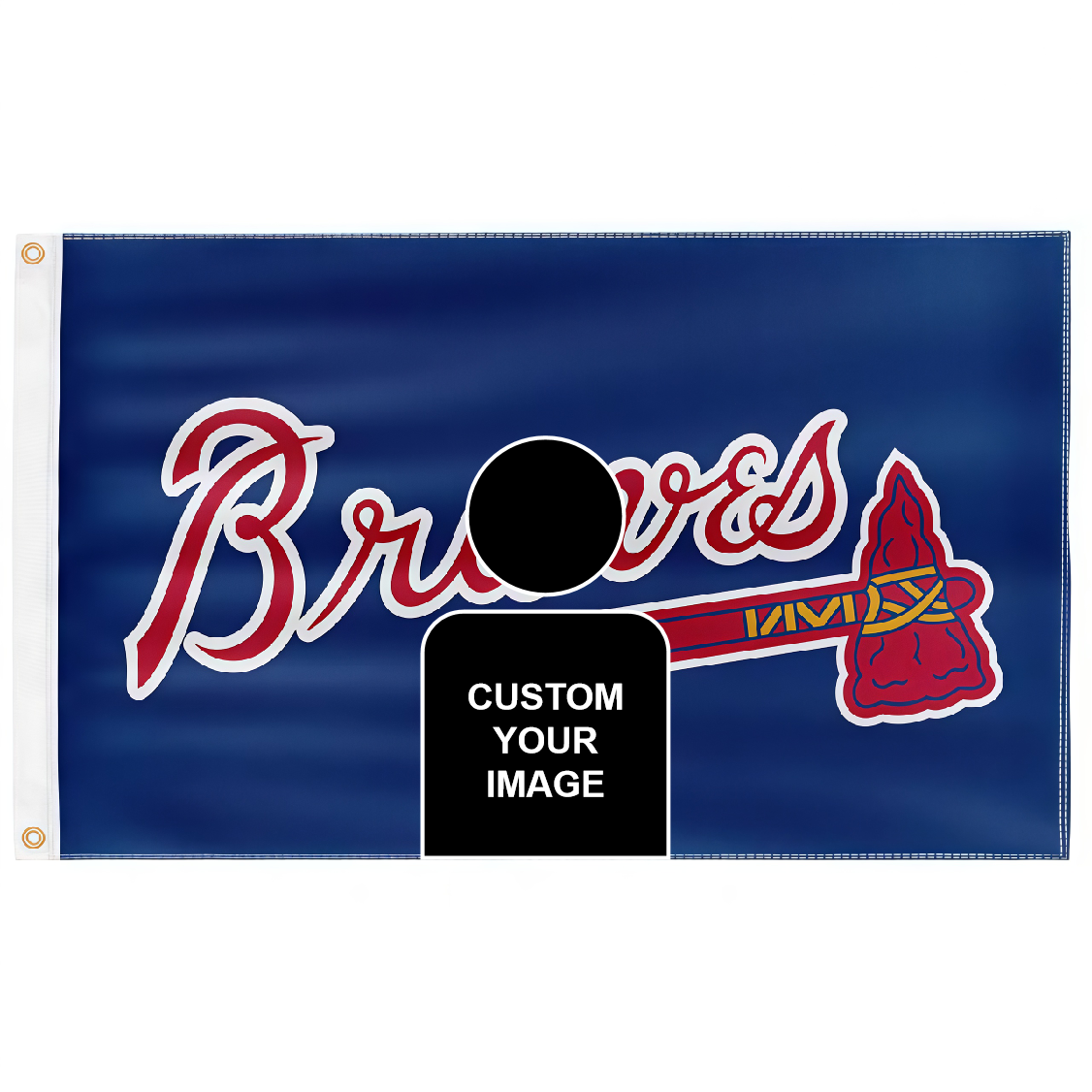 Atlanta Braves Flag Custom Image