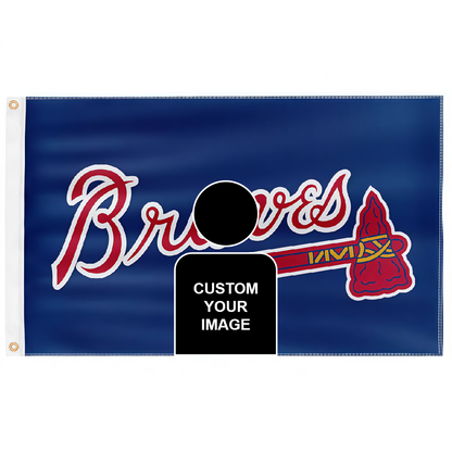 Atlanta Braves Flag Custom Image
