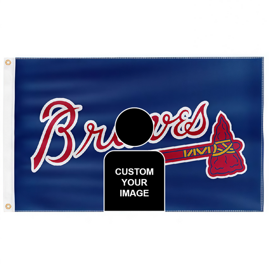 Atlanta Braves Flag Custom Image