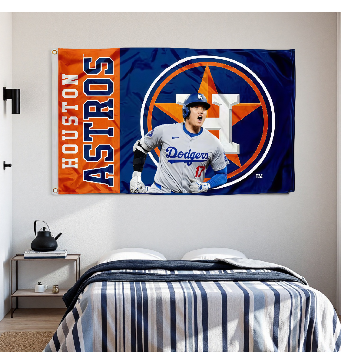 Houston Astros Flag Custom Image