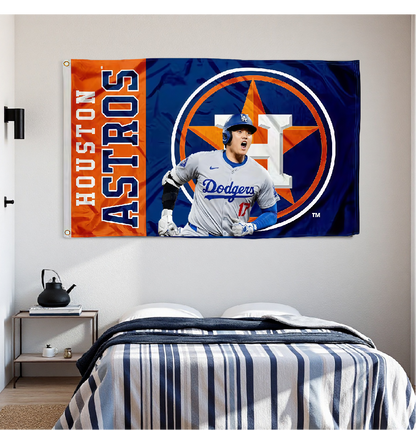Houston Astros Flag Custom Image