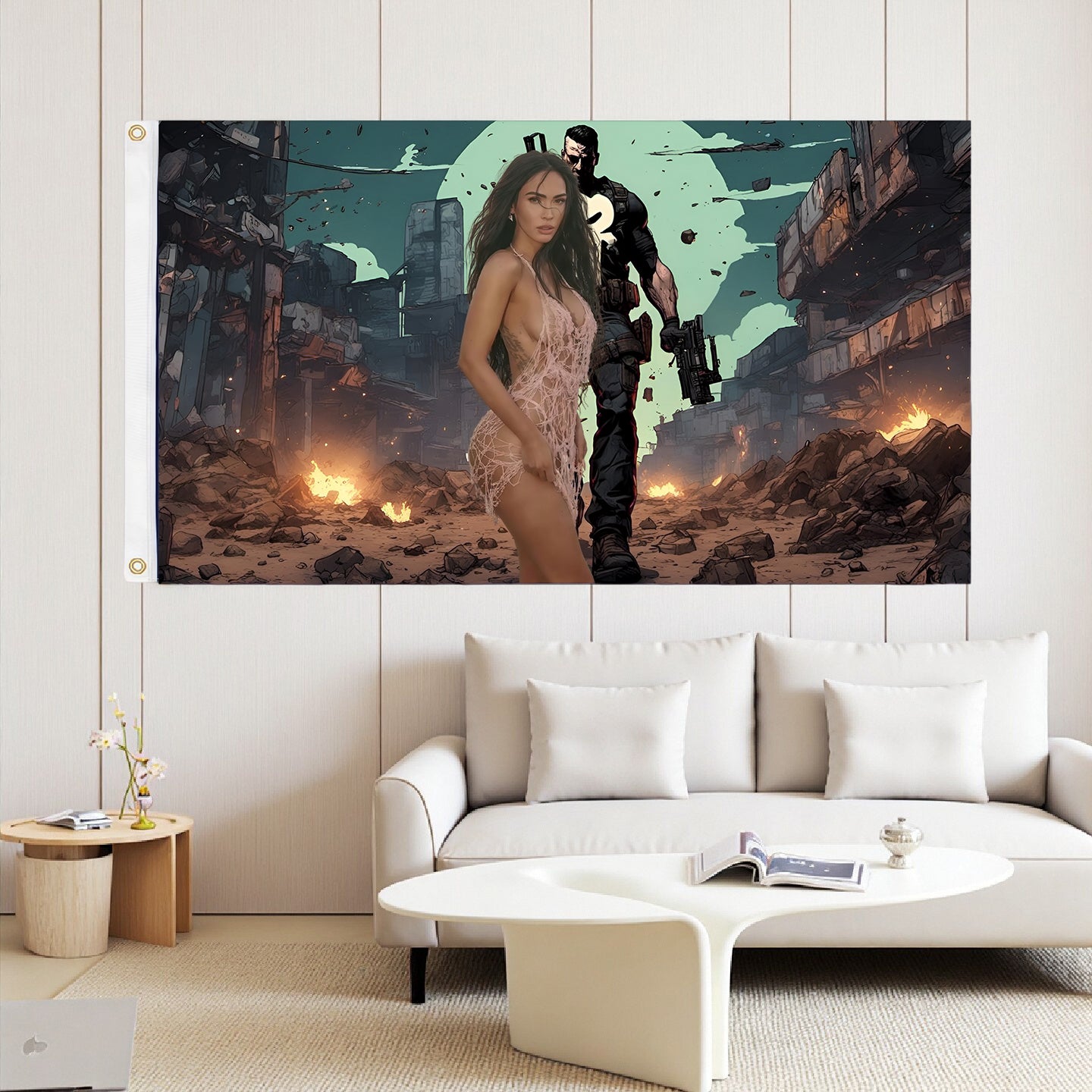 Punisher Flag Custom Image