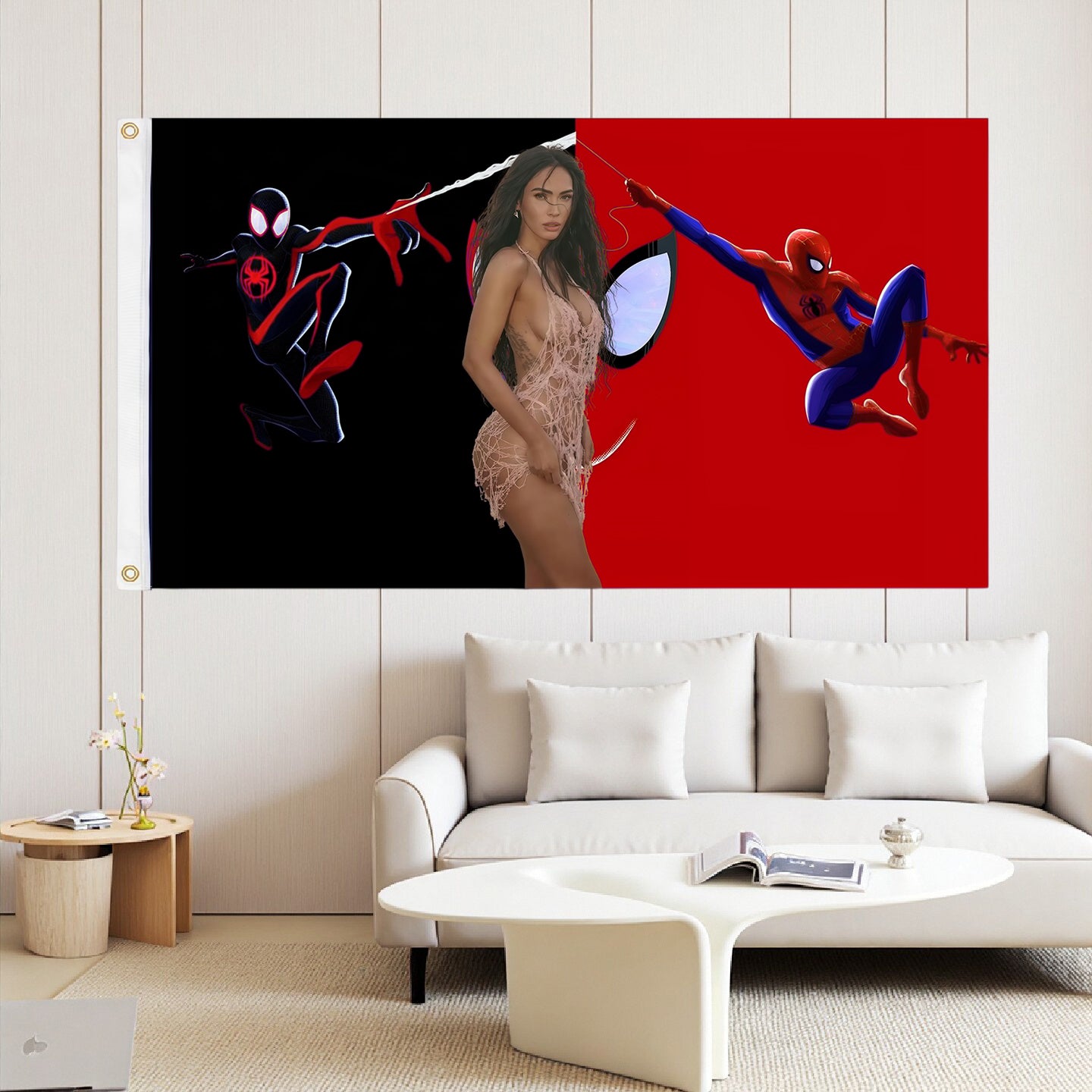 Spiderman Flag Custom Image