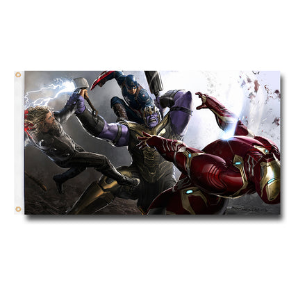 Thanos Flag Custom Image