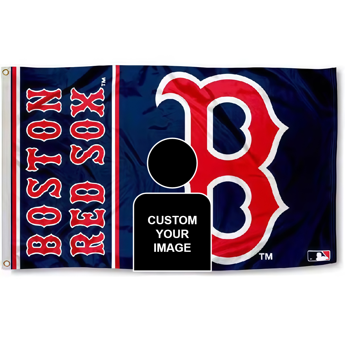 Boston Red Sox Flag Custom Image