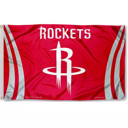 Houston Rockets Red Flag Custom Image