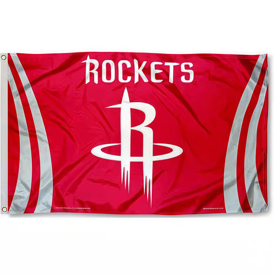 Houston Rockets Red Flag Custom Image