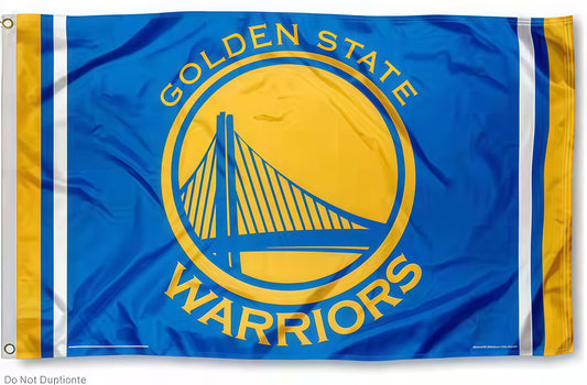 Golden State Warriors Blue Flag Custom Image
