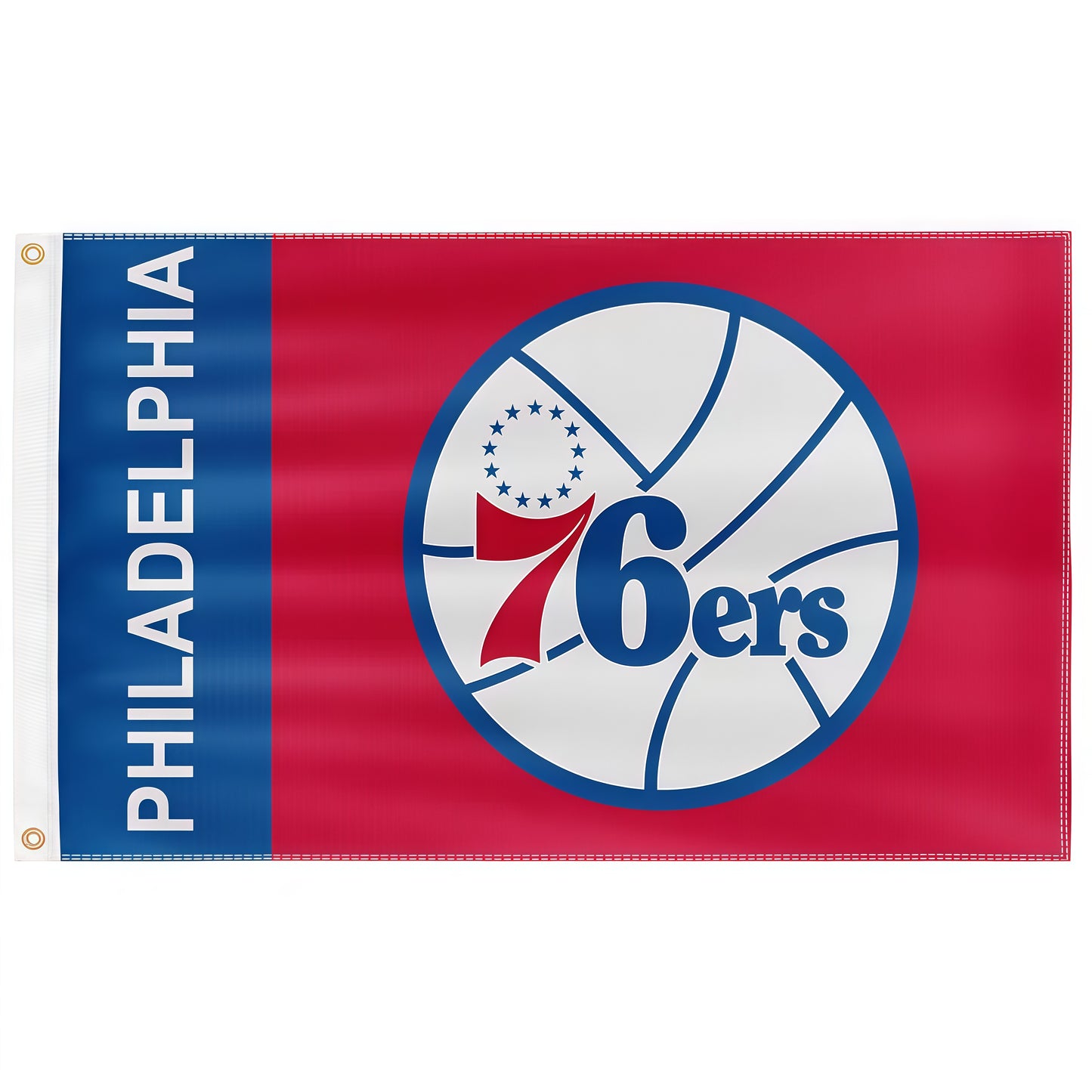 Philadelphia 76ers Red Flag Custom Image