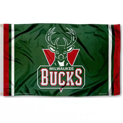 Milwaukee Bucks Classic Flag Custom Image