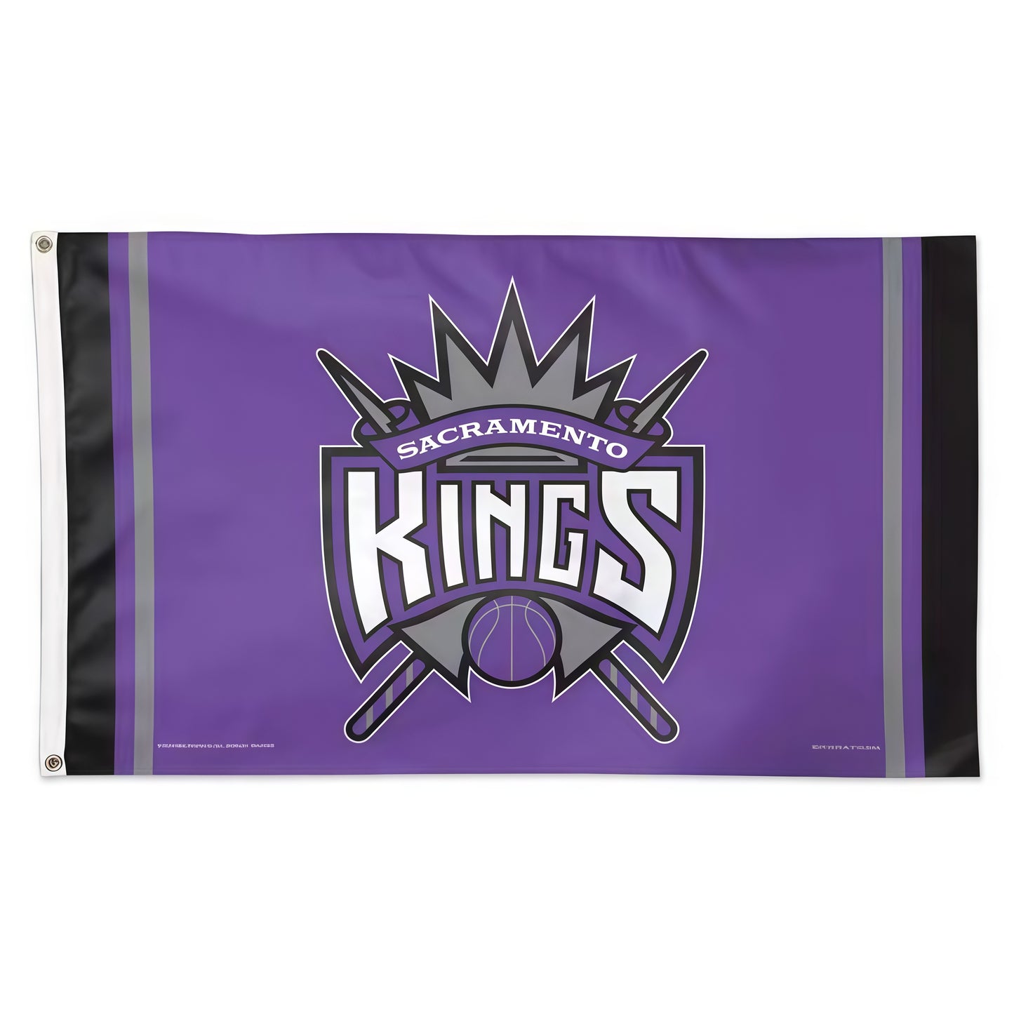 Sacramento Kings Logo Flag Custom Image
