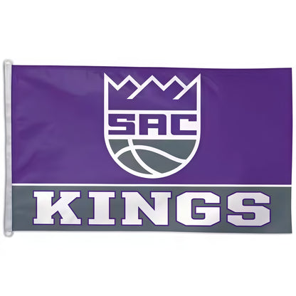 Sacramento Kings Moden Flag Custom Image