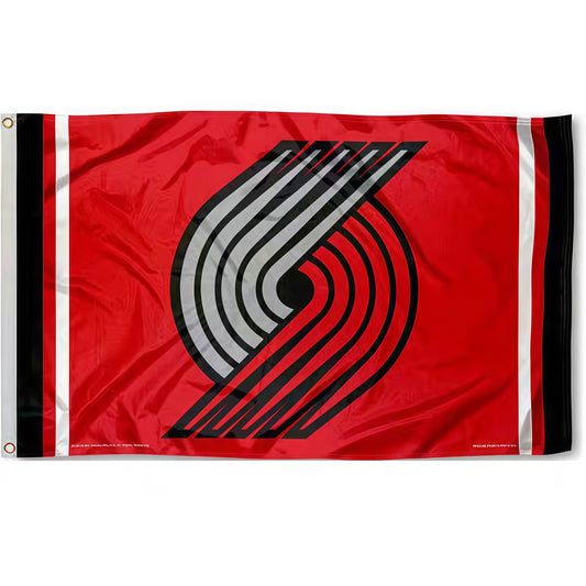 Portland Trail Blazers Classic Flag Custom Image