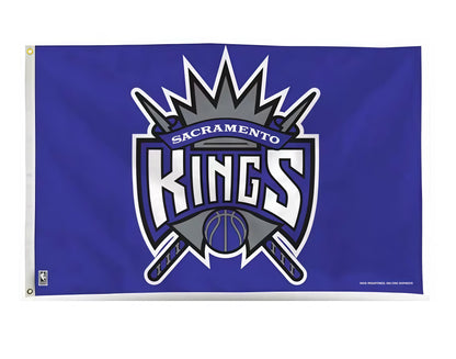 Sacramento Kings Purple Flag Custom Image