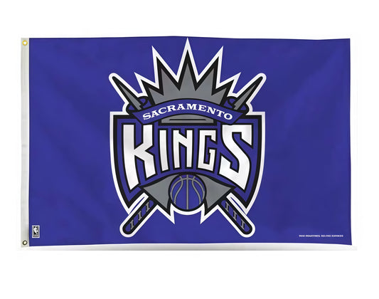 Sacramento Kings Purple Flag Custom Image