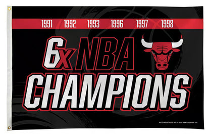 Chicago Bulls Classic Flag Custom Image