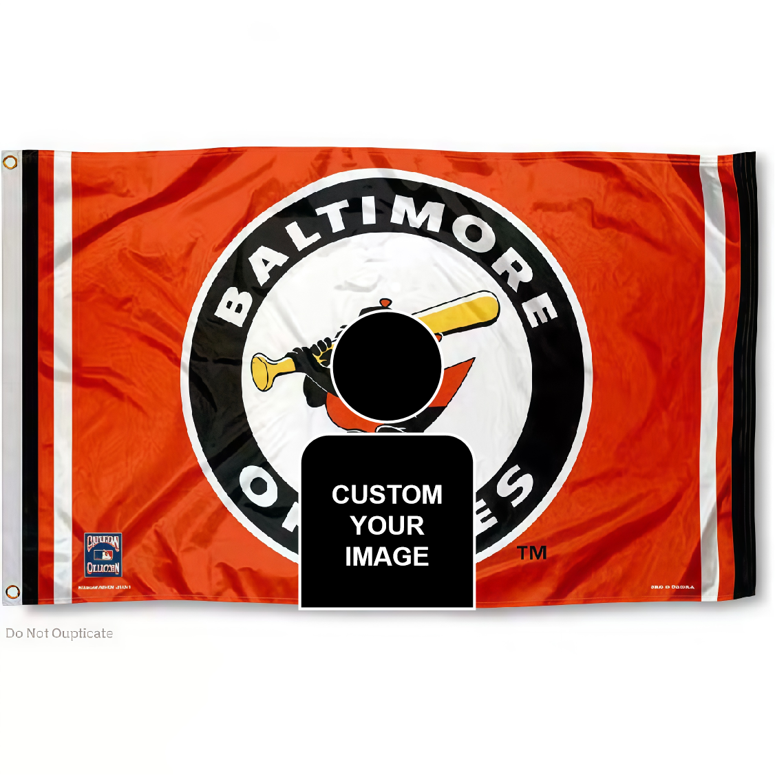 Baltimore Orioles Flag Custom Image