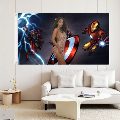 Bigthree Flag Custom Image