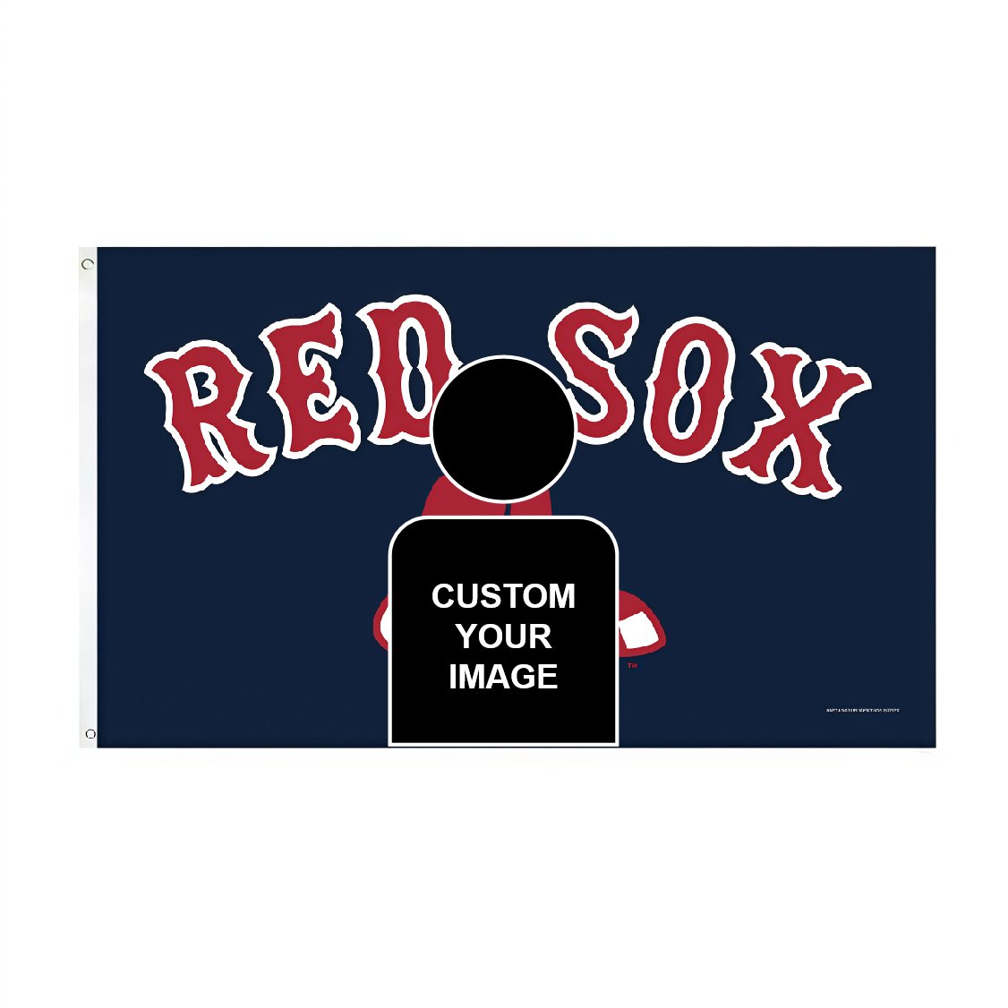 Boston Red Sox Vintage Flag Custom Image