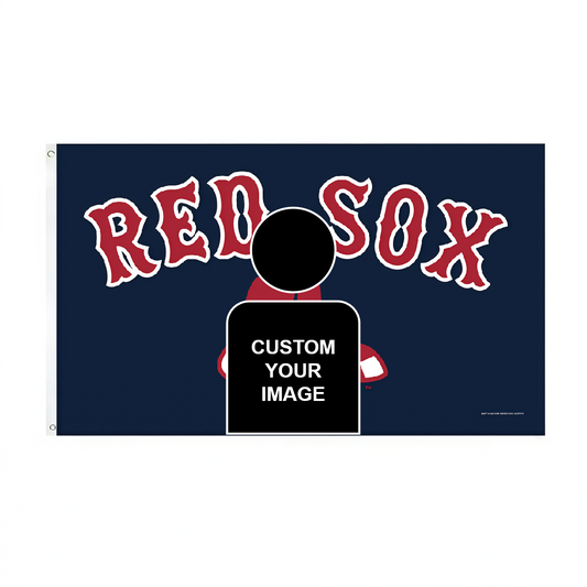 Boston Red Sox Vintage Flag Custom Image