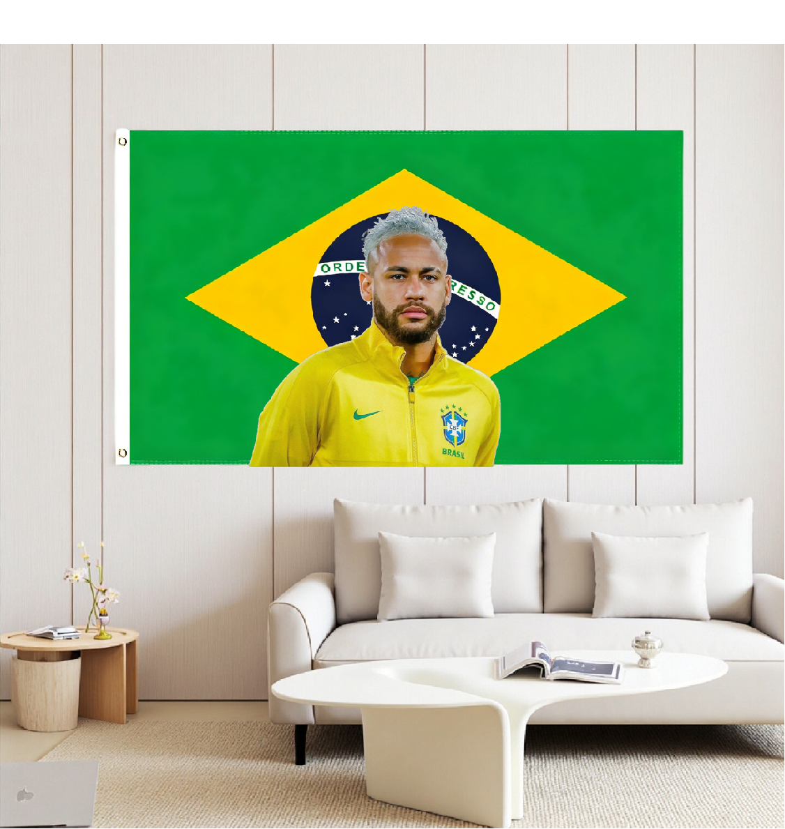 Brazil Flag Custom Image